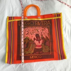 Bright Mexican market bag!